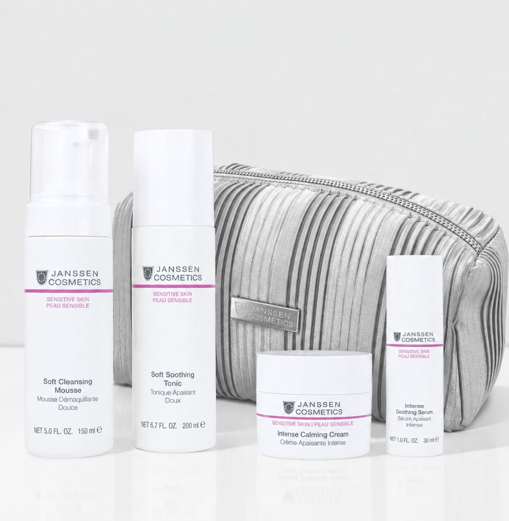 Pflege-Set für zu Rosacea neigende Haut